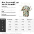 thumbnail image 5 of Rateoe Mushroom House Insect Frog Print Mens Front Pocket Hawaiian Shirts Casual Shirts Short Sleeve Button Down Beach Tropical Shirts-X-Large, 5 of 5