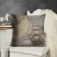 thumbnail image 6 of map ship wallpaperLinen toss pillowcase decoration pillowcase gifting preferred 24x24 inch cushion cover 2 sets sofa pillowcase sofa bedroom living room car, 6 of 7