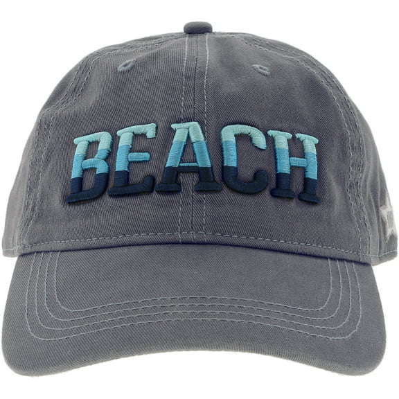 Pavilion Gift Company - Beach - Dark Gray Adjustable Hat