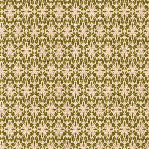 Ahgly Company Machine Washable Indoor Square Transitional Brown Gold Area Rugs, 8' Square