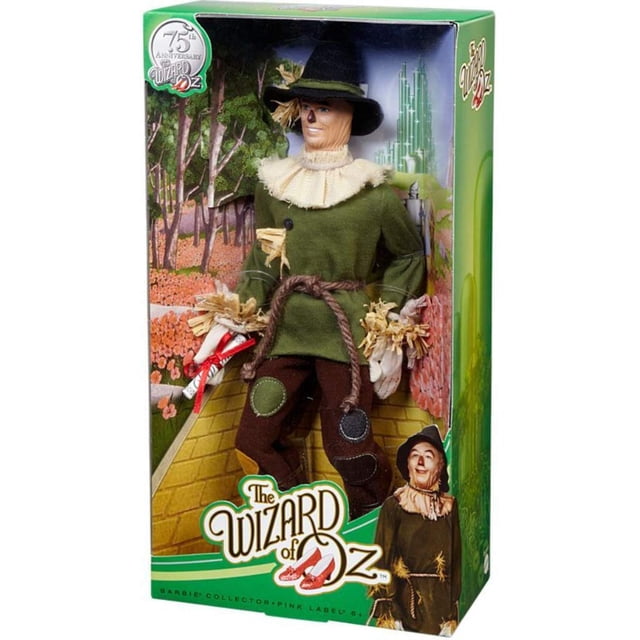 Muñeca Espantapájaros Barbie Coleccionista Mago De Oz