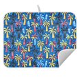 thumbnail image 5 of Ryvnso Palm Trees Cute Dish Drying Mat for Kitchen Countertop 18x24 Large Dish Pad Drainer Rack Dish Sink Mats, 5 of 7