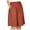 Z02-Brick Red, variant on COMVALUE Women's 2026 Sport Knit High Rise Elastic Waist Capri Pants (Navy, XL)