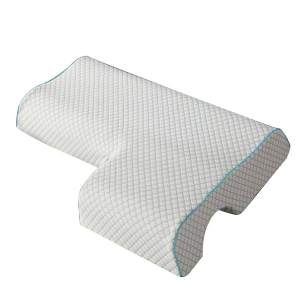 Couples Pillow Arched Cuddle Pillow with Slow Rebound Memory Foam for Arm Rest Hand Pillow