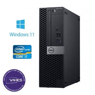 Restored Dell OptiPlex 5060 SFF Desktop 8th Gen Intel Hexa-Core (6