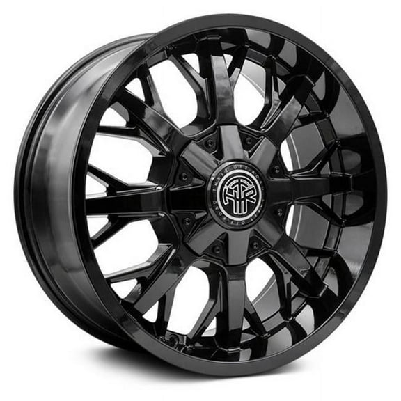 Thret Offroad Vulcan 801 20x9  0 Gloss Black Wheel 6x135 6x139.7 (QTY 1)