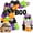 C, variant on Balloon Arch Garland Kit, Pumpkin Ghost Boo Foil Balloons Black Orange Purple Balloons for Halloween Party Decor Indoor Outdoor