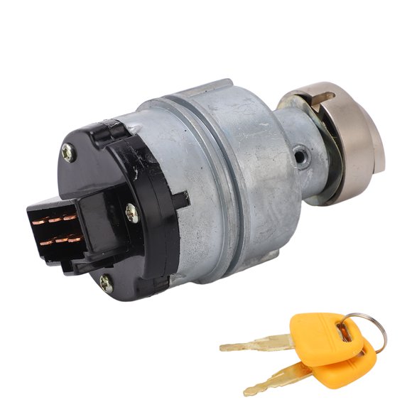 Interrupteur d'Allumage avec 2 Touches 4360297 Interrupteur de Démarrage pour Excavatrice de Remplacement pour Série Hitachi ZAX