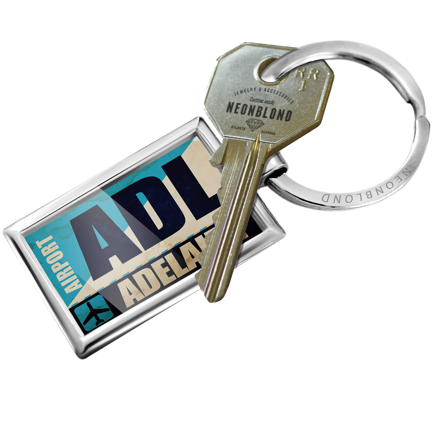 NEONBLOND Keychain Airportcode BAH Bahrain - Walmart.com