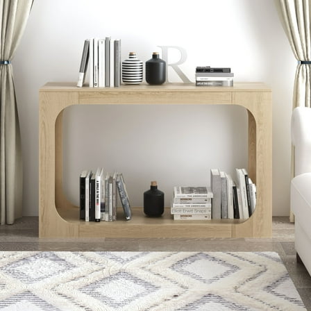 STYLIVIA Doyle Console Table, Oslo Oak