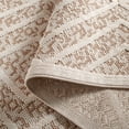 thumbnail image 5 of SAFAVIEH Martha Stewart Derren Diamond Indoor/Outdoor Area Rug, Light Beige/Brown, 6'7" x 6'7" Square, 5 of 11