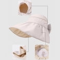 thumbnail image 4 of Achuyrbd Women's Bowknot Wide Brim Sun Hat, Foldable UV Protection Bucket Hat, 4 of 5