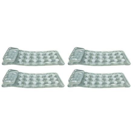 UPC 744271323160 product image for Intex 18-Pocket Mattress Suntanner Pool Lounger w/ Headrest (4 Pack) %7C 58894EP | upcitemdb.com