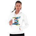 thumbnail image 3 of Grumpy Smurf Jolly Enough Xmas Santa Unisex Plus Size Hoodie Brisco Brands 3X, 3 of 5