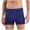 A-Blue, variant on Jinhomg Mens Comfortable Cotton Underwear Big and Tall Basic Solid Boxer Briefs Lightweight Breathable Elastic Waistband Mid Waist Boxers Sales Today Clearance Blue XXXXXL