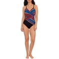thumbnail image 2 of Embrace Your Curves Women's and Women's Plus Makenna One Piece Swimsuit., 2 of 4