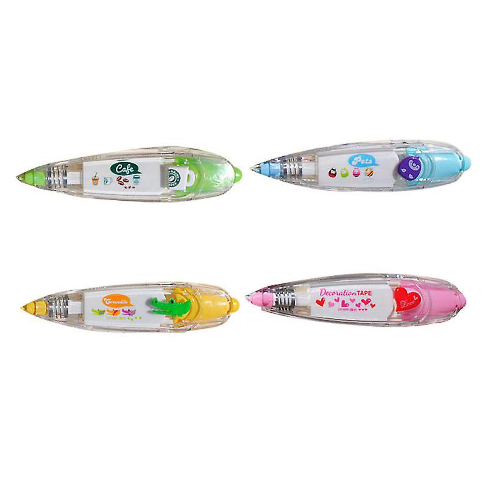 4pcs Decorative Correction Tape