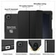 thumbnail image 3 of Funda MoKo para Galaxy Tab A9 Plus de 11 pulgadas 2023 con soporte negro, 3 of 8