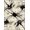 Black White Gray, Pattern 18, variant on Design&I 8'x10' Washable Area Rug Sleek Flatweave Pet Friendly Floorcarpet Flowing Veined Painterly Minimalist Asymmetric Accessories for King Size Bedroom, Under Bed