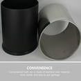 thumbnail image 3 of PBPBOX Trash Can Bathroom Waste Paper Bin Stainless Steel Garbage Storage Bathroom 1Pcs, 3 of 8