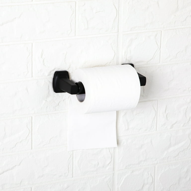 Moen Rinza Matte Black Wall Mount Toilet Paper Holder - People's