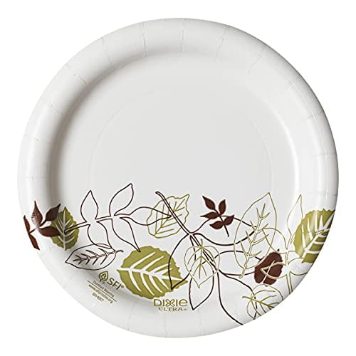 Dixie, DXEUX7WSCT, Pathways Everyday Paper Plates, 6.88" Diameter, 500 / Carton, White