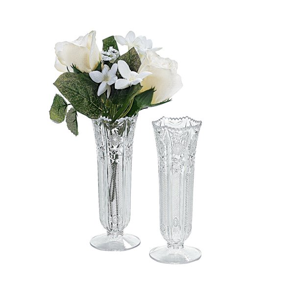 Plastic Vases 6" (Dz) Home Decor 12 Pieces