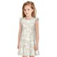 thumbnail image 1 of Fotbe White Rabbit Vestido de Dormir para Niñas de 3 a 10 Años, Mangas Cortas, Estilo Princesa, Pijama Camisón con Mangas Voladas-XX-Large, 1 of 6