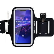 BRAVESHINE Armband for Phone Running Case - Gym Workout Arm Band Phone Armband - Key Earphones Holder Sports Armband