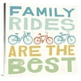 thumbnail image 1 of Global Gallery's 'Lets Cruise Family Rides I' By Michael Mullan Stretched Canvas Wall Art, 1 of 4