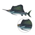 thumbnail image 3 of 1PC Simulated Marine Animal Model Decor Lifelike Sailfish Model Plastic Solid Marine Animal Model Decor Mini Marine Animal Model Ornaments for Home Store (Sailfish Style), 3 of 7