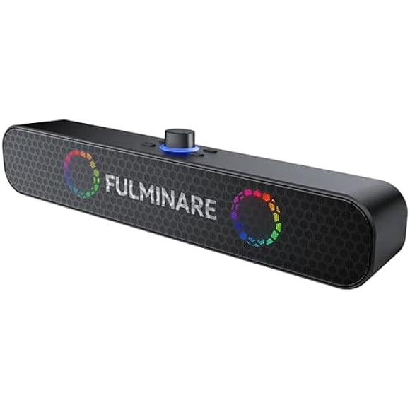 wonima11 Bluetooth Speaker with 26W HD Sound, Portable Speaker Up to 30H Playtime, AUX&TF-Card&USB Input, LED Lights, Speakers Bluetooth 5.3 Wireless for Home/Party/Outdoor, (Black)