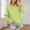 Green, variant on Womens Hoodless Pullover V Neck Sweatshirts Long Sleeves Top with Pocket Casual Fall Fashion Lightweight Fall Shirt Warm Winter Outfits