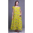 thumbnail image 4 of Bimba Vêtements de Nuit pour Femmes Nuisette Imprimée en Rayonne Longue Robe Maxi Vêtements de Nuit, 4 of 4