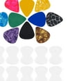 thumbnail image 2 of Púa De Guitarra Antideslizante Para Bajo Eléctrico Guitarra Acústica Transparente 20 Piezas Sunnimix, 2 of 2