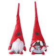 thumbnail image 1 of Dalazy 2Pcs Faceless Santa Doll Ornament Window Decoration Christmas Tree Decorations Gift, 1 of 8