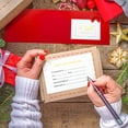 thumbnail image 3 of Juego de 36 tarjetas de regalo Spiareal, color rojo, 9 x 14 cm, con sobres, 3 of 7