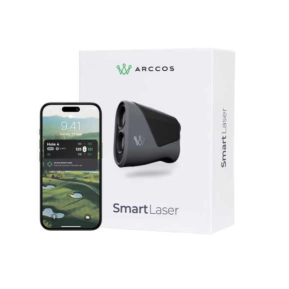 Telémetro láser Arccos Smart con pendiente y viento para golf