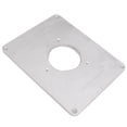 thumbnail image 4 of Placa De Enrutador, Exquisita Placa De Inserción De Mesa De Enrutador De Aleación De Aluminio De Alta Resistencia Con Anillo Para Bancos De Carpintería, 4 of 8