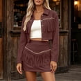 thumbnail image 5 of Sentmoon 2 Piece Outfits for Women Set, Fringe Western Style Top with Pants, Cowgirl Casual Suit for Party S-2XL, 5 of 9