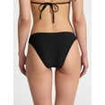 thumbnail image 3 of No Boundaries Cheeky High Leg Bikini Bottoms, Women’s, 3 of 5