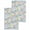 Light Blue, variant on Blue Spring Floral Kitchen Dish Towels for Drying Dishes Set of 2, Elegant Farmhouse Flowers Birds Watercolor Waffle Weave Microfiber Hand Tea Bathroom Towels Quick Dry & Absorbent Towel 15.7x23.6