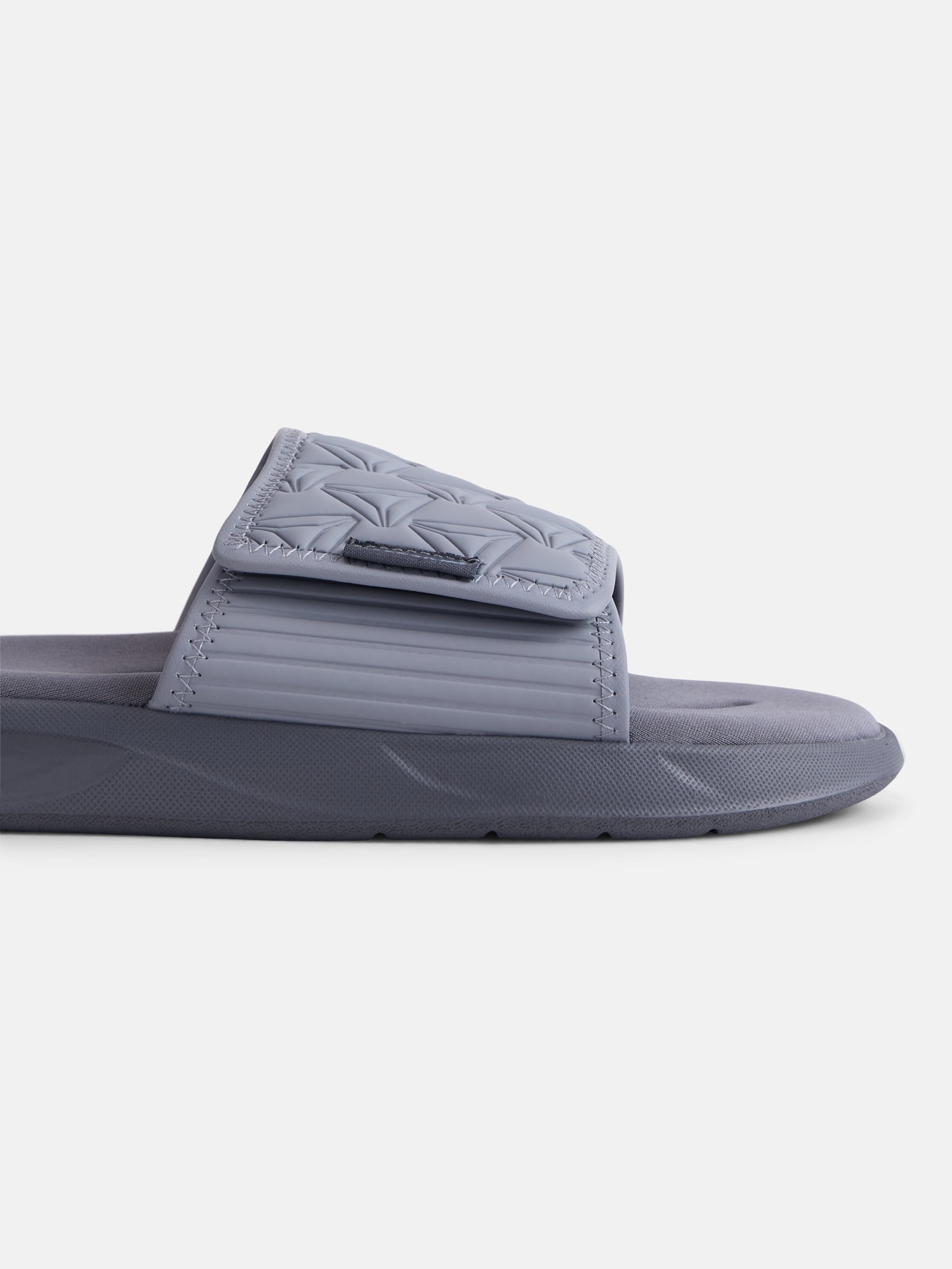 Reebok Men's Memory Foam Adjustable Strap Slide Sandals