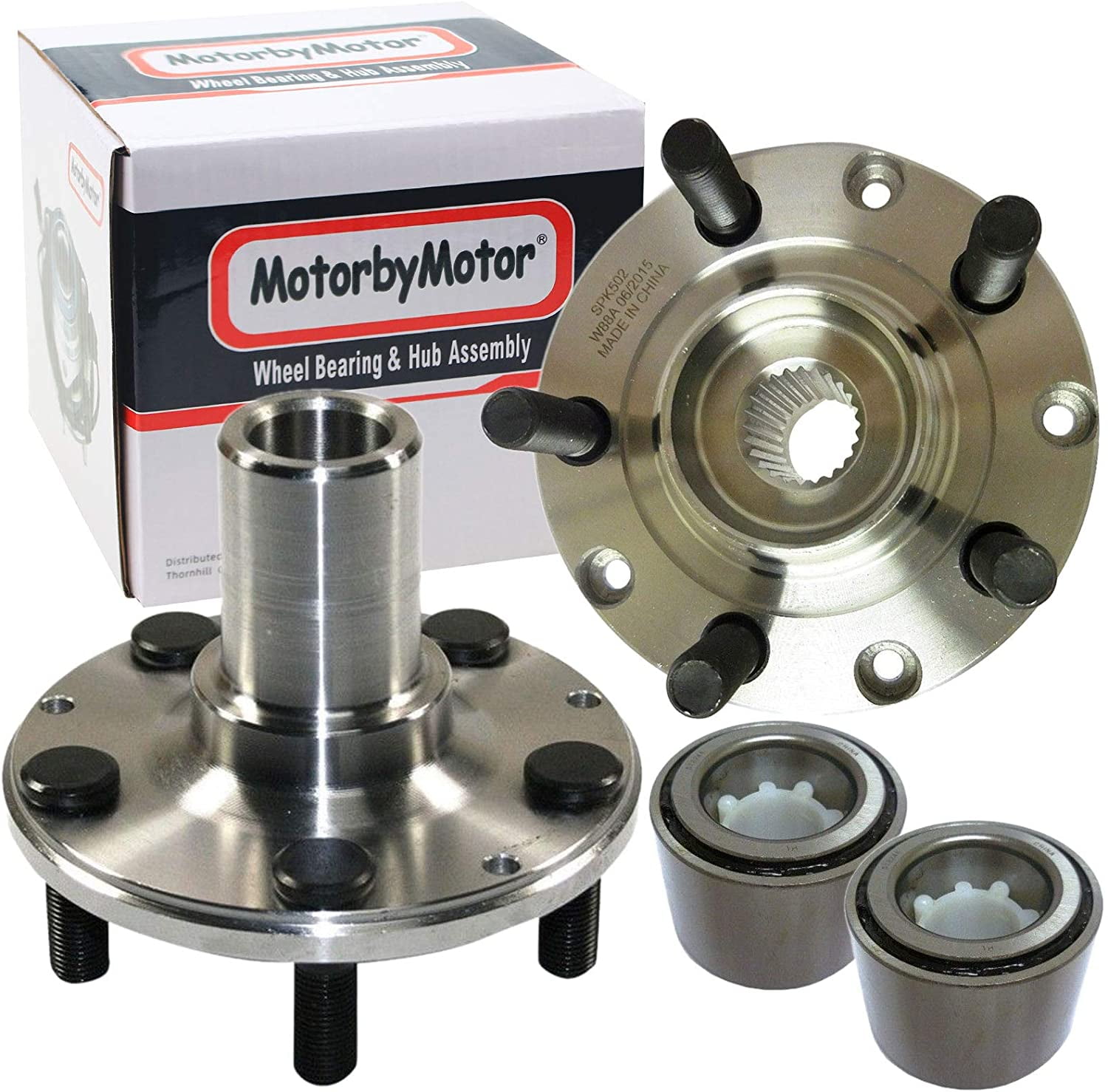 Pair:2 New Rear Wheel Hub & Bearing Assembly fit Forester Impreza Legacy Outback 