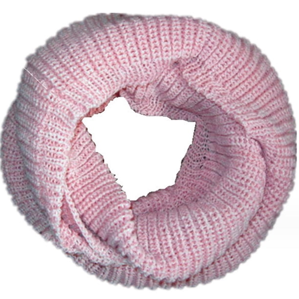 Bufanda gruesa de invierno para mujer, bufanda infinita de punto, bufandas de bucle circulares gruesas y cálidas a la moda, bufandas suaves de otoño e invierno gruesas y cálidas para mujer