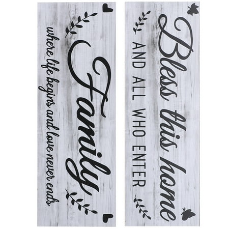1 set of Farmhouse Kitchen Wall Decor Rustic Dining Room Wall Art Sign Decorations