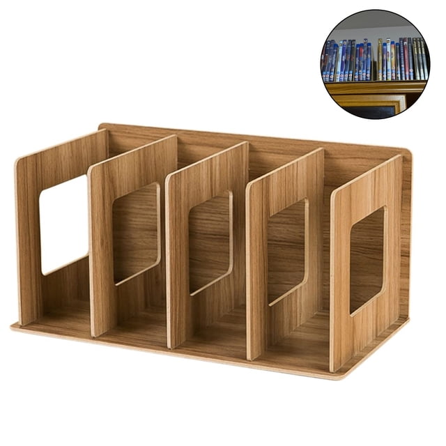 CD Storage Box with Powerful Magnetic Opening - CD Tray Holds CD Cases for Media Shelf Storage and Organization