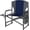 Blue, variant on Oversized Directors Camping Chair Support 600 LBS, Heavy Duty Folding Outdoor Chairs with Detachable Side Pocket and Adjustable Side Table for Outside Beach,Lawn,Fishing (Black)
