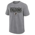 thumbnail image 2 of Men's Fanatics Heather Gray Atlanta Falcons Big & Tall Top Notch T-Shirt, 2 of 3