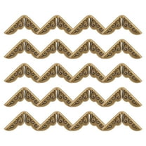 Ferencaa Vintage Book Corner Protectors Book Cover Book Protector Corner Guard for Scrapbook Album Menu Folder 100Pcs